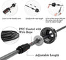 LT Skipping Rope Tangle-Free with Ball Bearings Rapid Speed Jump Rope Cable Ideal for Fitness Gym