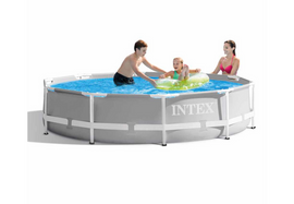 INTEX 3.05M X 76CM PRISM FRAME PREMIUM POOL SET