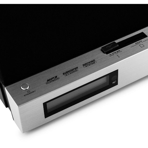 Palsonic 2.1 Premium Sound Music System USB SD Aux-in FM Radio Alarm Clock 25w RMS