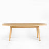 Lucina Japaness Style Bamboo Oval Coffee Table