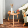 Sommer Bamboo Round Coffee Side Table