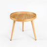 Sommer Bamboo Round Coffee Side Table