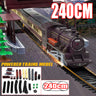 Electric Large Classic Train Set Rail Track Carriages Kids Vehicle Toy Gift