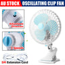 6" Oscillating Fan For Hydroponics Grow Tent