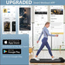 Sardine Sport C2 Foldable Portable Walking Pad Office Apartment Treadmill - Blue