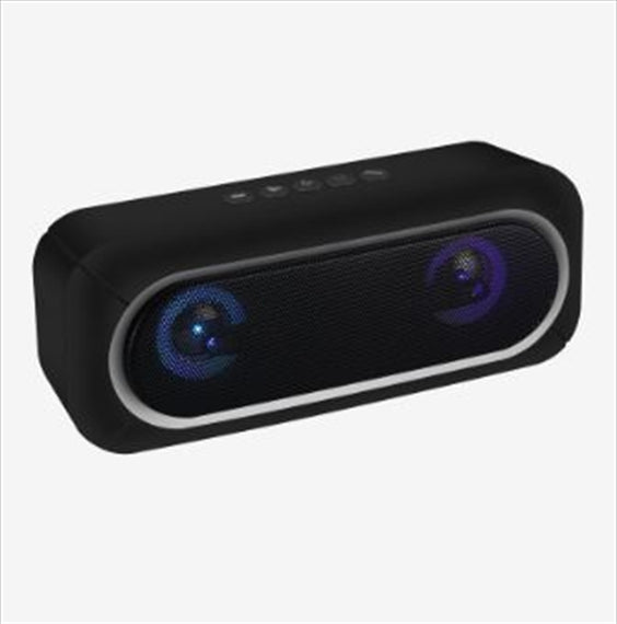 Bluetooth Speaker W Led Black