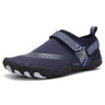 Men Women Water Shoes Barefoot Quick Dry Aqua Sports Shoes - Blue Size EU46 = US11