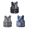 Life Jacket for Unisex Adjustable Safety Breathable Life Vest for Men Women(Grey-XL)