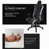 Overdrive Gaming Chair Office Computer Racing PU Leather Executive Race Black