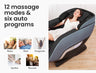 FORTIA Electric Full Body Massage Chair Zero Gravity Recliner Heat Massager Shiatsu Kneading