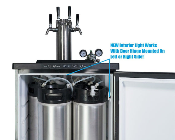 Keg King - Kegmaster Series XL - Fastap Double Tap With Couplers