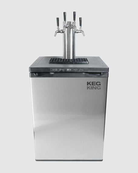 Keg King - Kegmaster Series XL Kegerator - Fastap Quadruple Tap
