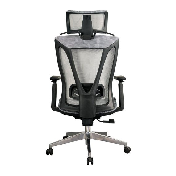 EKKIO Byron - Office Chair (Silver) EK-OC-103-SQ / EK-OC-103-BST