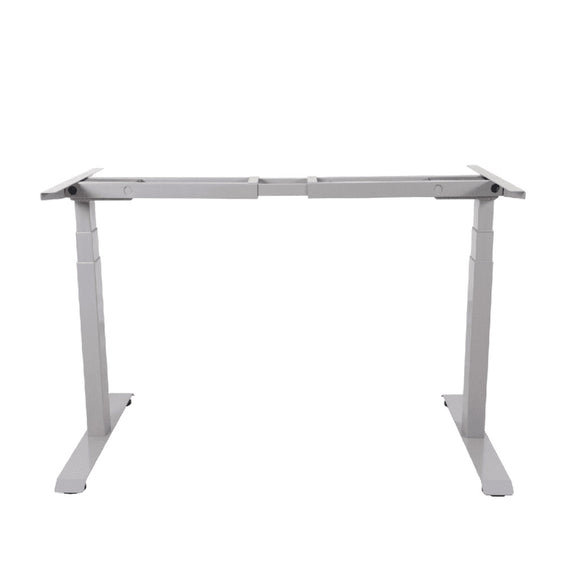 EKKIO Adjustable Desk Riser Frame - Two Leg Stand (Grey) EK-DRF-101-NT