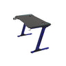 EKKIO RGB Gaming Desk Z Shape Blue 140cm EK-GD-108-AL