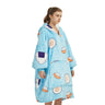 GOMINIMO Hoodie Blanket Adult Sushi GO-HB-119-AYS