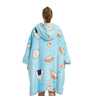 GOMINIMO Hoodie Blanket Adult Sushi GO-HB-119-AYS