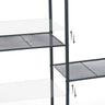 SONGMICS Bathroom Shelf 3-Tier Storage Rack with Adjustable Shelf Black BSC33BK