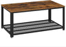 VASAGLE Coffee Table Rustic Brown LCT61X