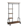 VASAGLE Clothes Rack Rustic Brown HSR66BX