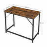 VASAGLE Computer Desk Rustic Brown and Black LWD41X