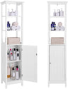 VASAGLE Floor Cabinet with Shelves White BBC63WT
