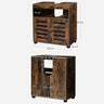 VASAGLE Under Sink Cabinet Rustic Brown BBK04BX