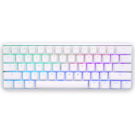 Vortex Poker 3 RGB Mechanical Gaming Keyboard Cherry MX Brown Switch White VTK-6100R-BNWT