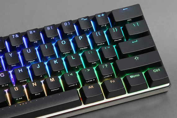 Vortex Poker 3 RGB Mechanical Gaming Keyboard Cherry MX Blue Switch VTK-6100R-BLBK