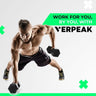 VERPEAK Rubber Hex Dumbbells (5KG x 2) VP-DB-116