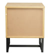 Malaga 2 Drawer Bedside Table