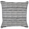 Cushion Cover-With Black Piping-Paint Stripes-60cm x 60cm