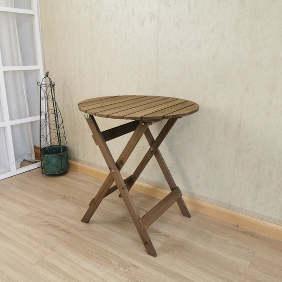 2xBackChair Folding Bistro Set Solid Fir Wood Chair Garden Outdoor Lounge