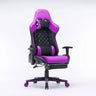 Gaming Chair Ergonomic Racing chair 165° Reclining Gaming Seat 3D Armrest Footrest Black