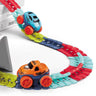 Changeable Track In The Dark Track with LED Light-Up Race Car Flexible Track Toy 138