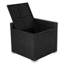 6PCS Outdoor Modular Lounge Sofa Coogee &#8211; Black