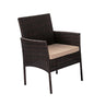 Breeze 4-Seat Wicker Outdoor Lounge Set