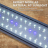 33W Aquarium Blue White LED Light for Tank 120-140cm