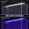 18W Aquarium Blue White LED Light for Tank 75-95cm