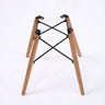 2X Retro Dining Cafe Chair DSW BLACK