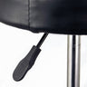Swivel Salon Barber Stool Chair Round Type BLACK