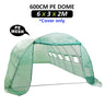 Garden Greenhouse Shed PE Cover Only 600cm Dome Tunnel