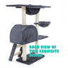 Cat Tree Multi Level Scratcher ATACAMA 100cm GREY