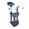 Cat Tree Multi Level Scratcher LUNA 96cm BLUE