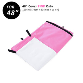 Cage Cover Enclosure for Wire Dog Cage Crate 48in PINK