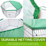 Pet Playpen Foldable Dog Cage 8 Panel 30in with Cover