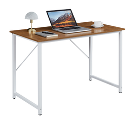 YES4HOMES Computer Desk, Sturdy Home Office Laptop Desk Modern Writing Table, Multipurpose Workstation