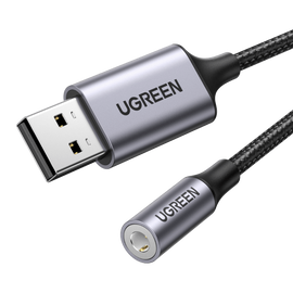 UGREEN 30757 USB to 3.5mm Audio Jack Sound Card Adapter