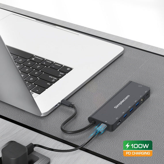 Simplecom CHN590 USB-C SuperSpeed 9-in-1 Multiport Docking Station