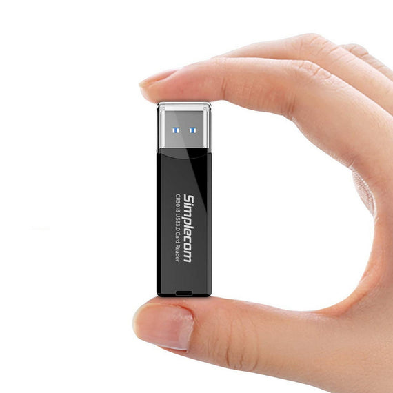 Simplecom CR301B 2 Slot SuperSpeed USB 3.0 Card Reader